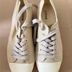 J. Crew Women's Canvas Lace-Up Sneakers- NWOT